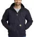CARHARTT 104050 Carhartt   Washed Duck Active Jac Navy front view