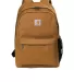 CARHARTT CT89241804 Carhartt   Canvas Backpack in Carharttbr front view