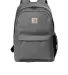 CARHARTT CT89241804 Carhartt   Canvas Backpack in Grey front view