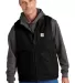 CARHARTT CT104277 Carhartt   Sherpa-Lined Mock Nec Black front view