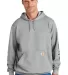 CARHARTT CTK288 Carhartt   Midweight Hooded Logo S HthrGrey front view