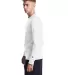 Champion Clothing T453 Heritage Long Sleeve T-Shir White side view