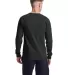 Champion Clothing T453 Heritage Long Sleeve T-Shir Black back view