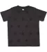 Code V 3029 Toddler Star Print Tee in Smoke star front view