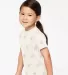 Code V 3029 Toddler Star Print Tee in Natural heather star side view