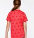 Code V 2229 Youth Star Print Tee in Red star