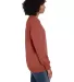 Comfort Wash GDH400 Garment Dyed Unisex Crewneck S in Nantucket red side view