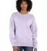 Comfort Wash GDH400 Garment Dyed Unisex Crewneck S in Future lavender front view