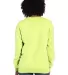 Comfort Wash GDH400 Garment Dyed Unisex Crewneck S in Chic lime back view