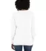 Comfort Wash GDH400 Garment Dyed Unisex Crewneck S in White back view