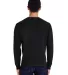 Comfort Wash GDH400 Garment Dyed Unisex Crewneck S in Black back view