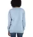 Comfort Wash GDH400 Garment Dyed Unisex Crewneck S in Soothing blue back view