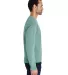 Comfort Wash GDH400 Garment Dyed Unisex Crewneck S in Cypress green side view