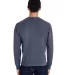 Comfort Wash GDH400 Garment Dyed Unisex Crewneck S in Anchor slate back view