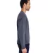Comfort Wash GDH400 Garment Dyed Unisex Crewneck S in Anchor slate side view
