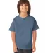 Comfort Wash GDH175 Garment Dyed Youth Short Sleev in Saltwater front view