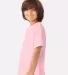 Comfort Wash GDH175 Garment Dyed Youth Short Sleev in Cotton candy side view