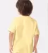 Comfort Wash GDH175 Garment Dyed Youth Short Sleev in Summer squash yellow back view