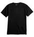 Comfort Wash CW100 Garment-Dyed Tearaway T-Shirt in Black front view
