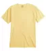 Comfort Wash CW100 Garment-Dyed Tearaway T-Shirt in Summer squash yellow front view