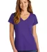 District Clothing DT5002 District   Women's The Co Purple front view