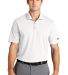 Nike NKDC1963  Dri-FIT Micro Pique 2.0 Polo in White front view