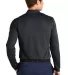 Nike NKDC2104  Dri-FIT Micro Pique 2.0 Long Sleeve Anthracite back view