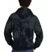 Port & Company PC144    Crystal Tie-Dye Pullover H Black back view