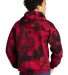 Port & Company PC144    Crystal Tie-Dye Pullover H Black/Red back view