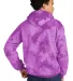Port & Company PC144    Crystal Tie-Dye Pullover H Purple back view
