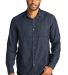 Port Authority Clothing W676 Port Authority   Long in Darkwash front view