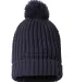 Richardson Marled Beanie - 130 Navy front view