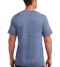 District Clothing DM340 CLOSEOUT District Made Men Navy Heather back view