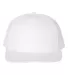 Richardson Hats 112 Adjustable Snapback Trucker Ca in White front view