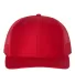 Richardson Hats 112 Adjustable Snapback Trucker Ca in Red front view