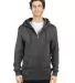 Threadfast Apparel 320Z Unisex Ultimate Fleece Ful CHARCOAL HEATHER front view