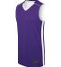 Augusta Sportswear 332402 Women's Competition Reve in Purple/ white side view