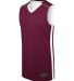 Augusta Sportswear 332400 Competition Reversible J in Maroon/ white side view