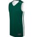 Augusta Sportswear 332401 Youth Competition Revers in Forest/ white side view