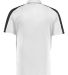 Augusta Sportswear 5028 Two-Tone Vital Polo in White/ black back view