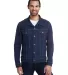 Threadfast Apparel 370J Unisex Denim Jacket CLASSIC DENIM front view