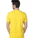 Threadfast Apparel 100A Unisex Ultimate T-Shirt in Bright yellow back view