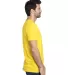 Threadfast Apparel 100A Unisex Ultimate T-Shirt in Bright yellow side view