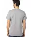 Threadfast Apparel 100A Unisex Ultimate T-Shirt in Heather grey back view