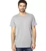 Threadfast Apparel 100A Unisex Ultimate T-Shirt in Heather grey front view