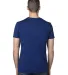 Threadfast Apparel 100A Unisex Ultimate T-Shirt in Navy back view