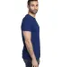 Threadfast Apparel 100A Unisex Ultimate T-Shirt in Navy side view