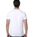 Threadfast Apparel 100A Unisex Ultimate T-Shirt in White back view