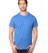 Threadfast Apparel 100A Unisex Ultimate T-Shirt in Royal heather front view