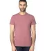 Threadfast Apparel 100A Unisex Ultimate T-Shirt in Maroon heather front view